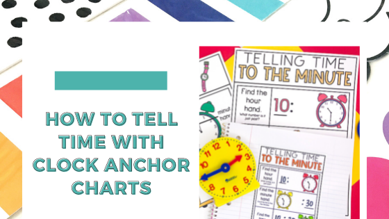 how to tell time with clock anchor charts