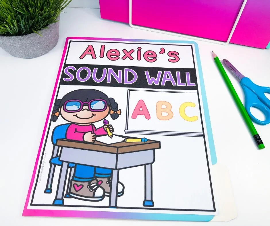 How to Make a Sound Wall Folder for Phonics Instruction — Chalkboard