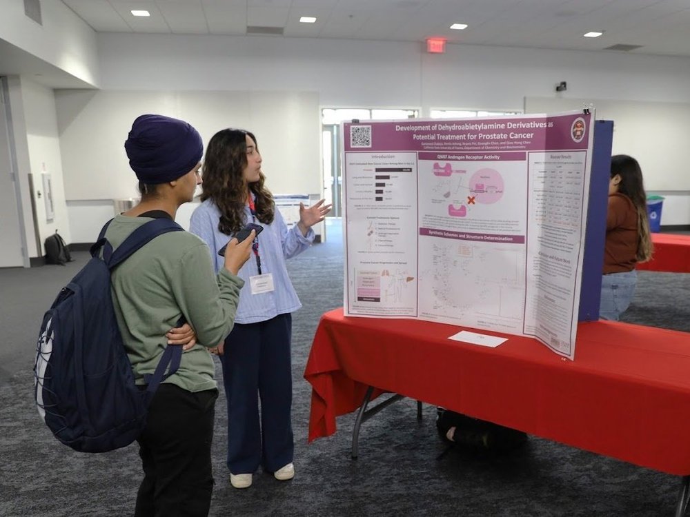  Gurmannat Chalotra presents at the 46th Annual Central California Research Symposium (CCRS). 