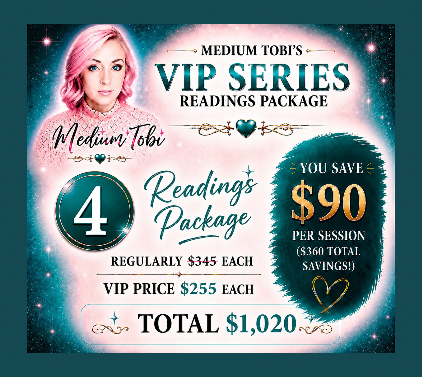4-50 MIN ZOOM READING SPECIAL VIP SERIES DEAL