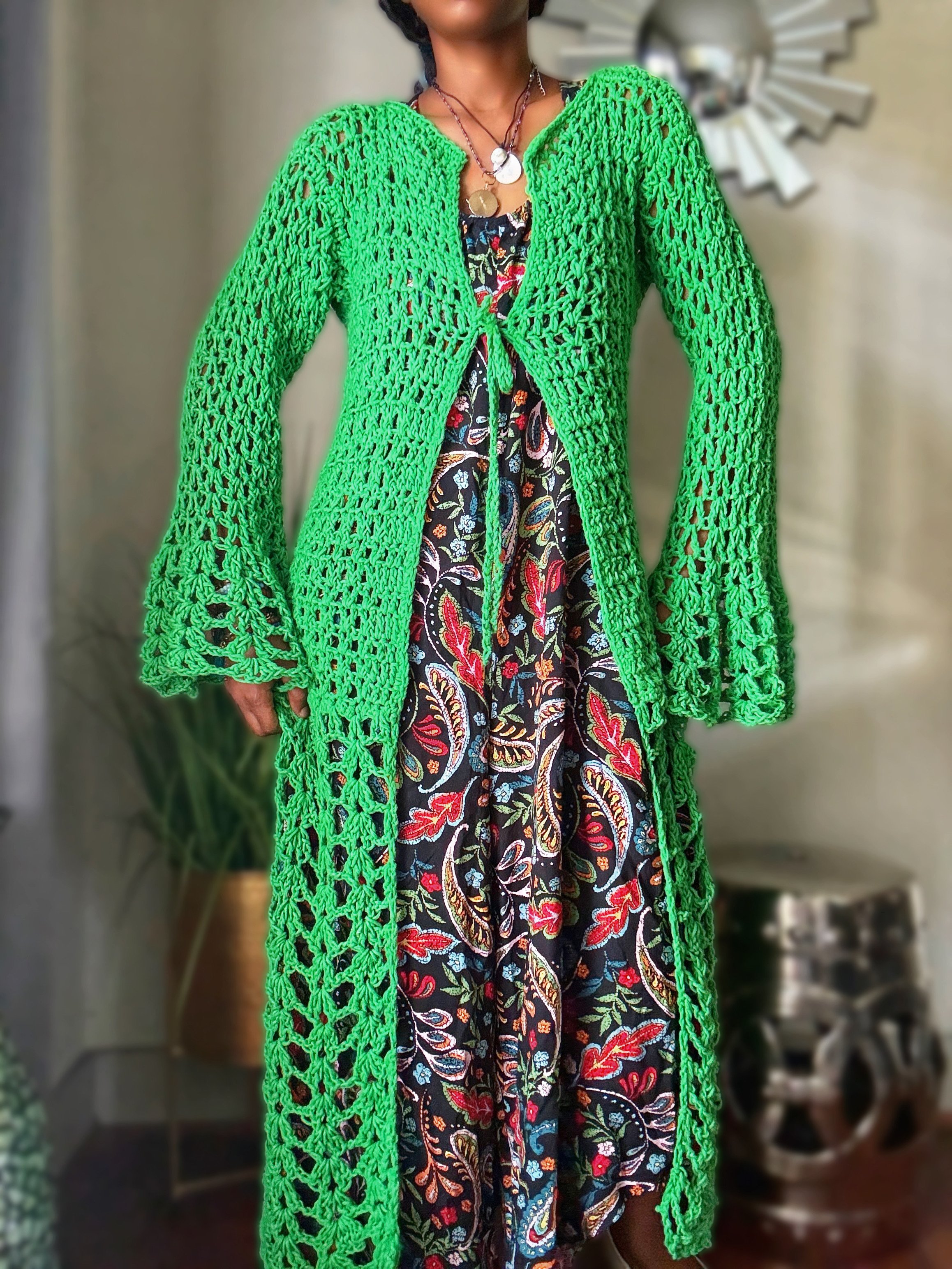 The Journey Crochet Cardigan.