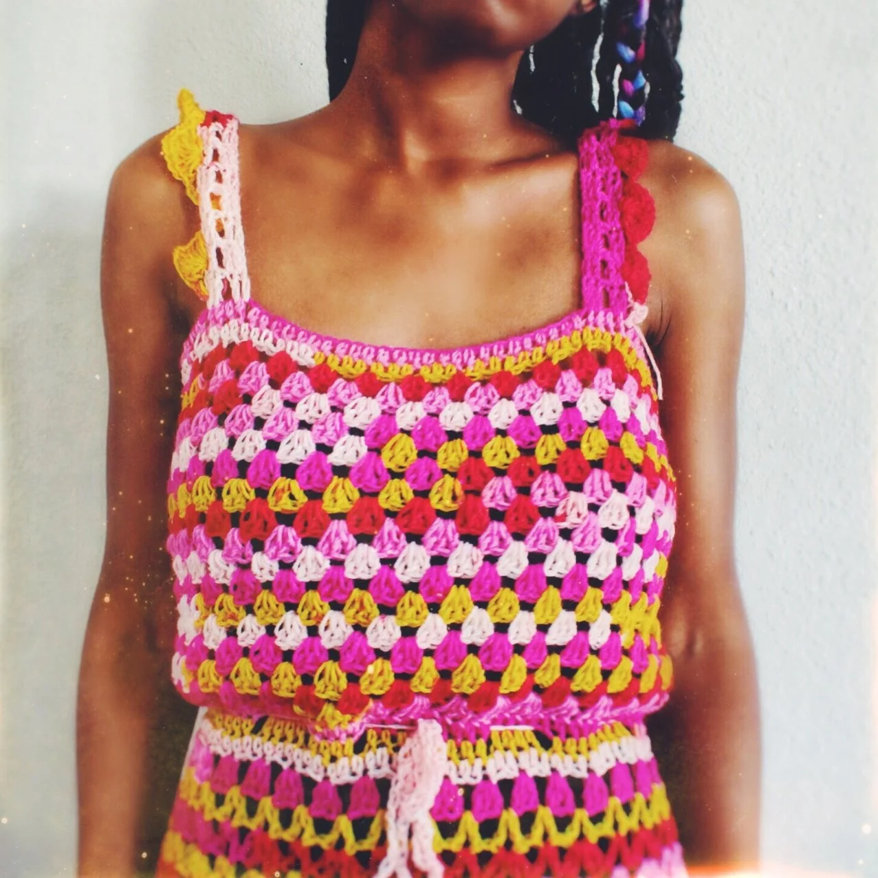 Cotton Candy Maxi Dress SMALL  The Dream Crochet