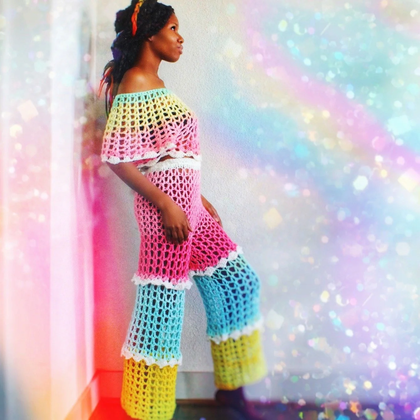 The Pire Crochet Top & Crochet Pants Digital Pattern. — The Dream Crochet