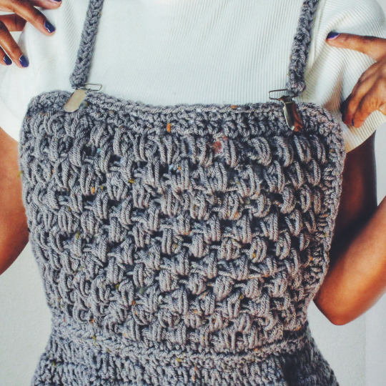 crochet overall dress Overall Dress Crochet Pattern