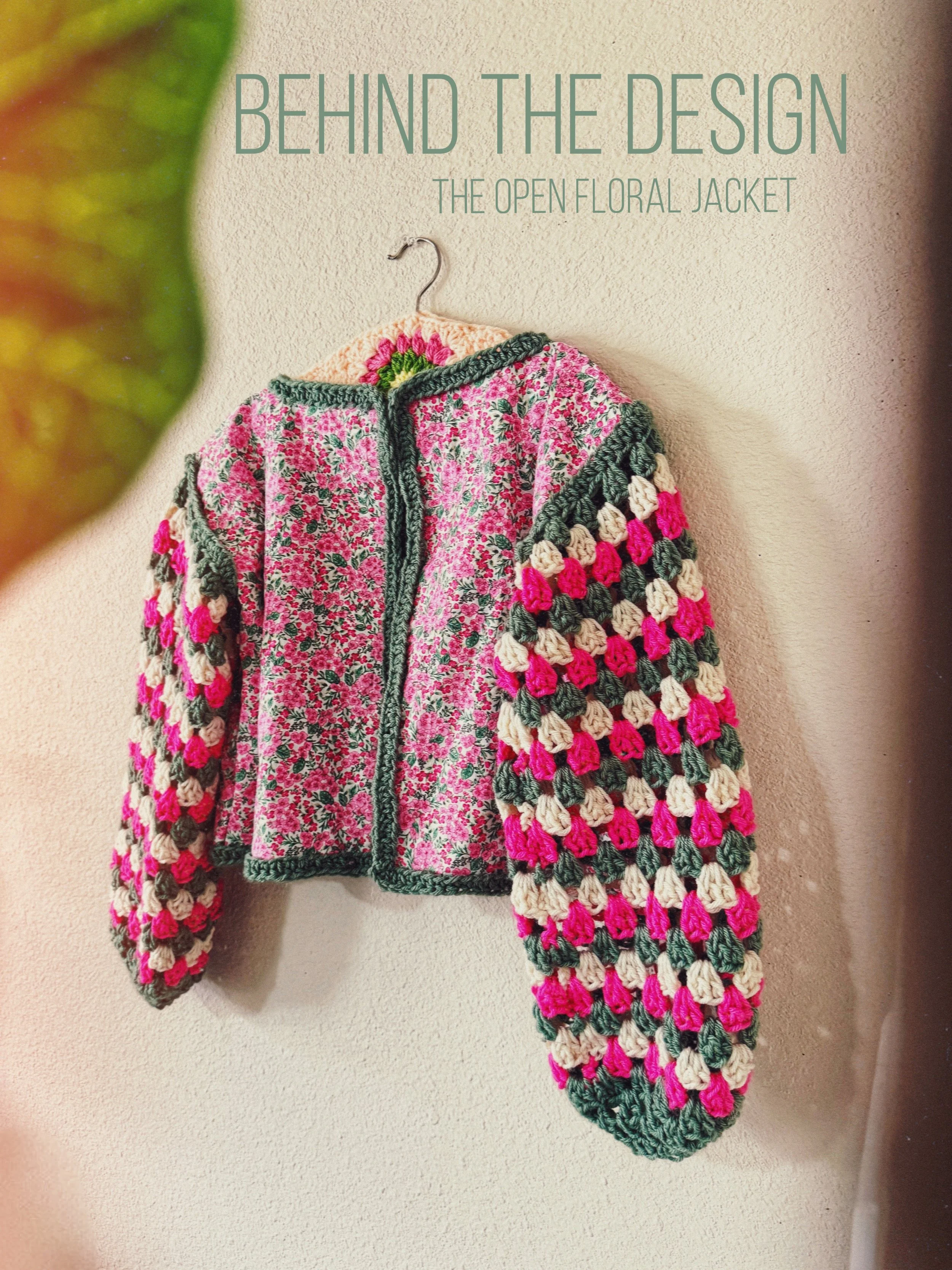 Behind the Design: The Open Floral Jacket &amp; Upcyling Update