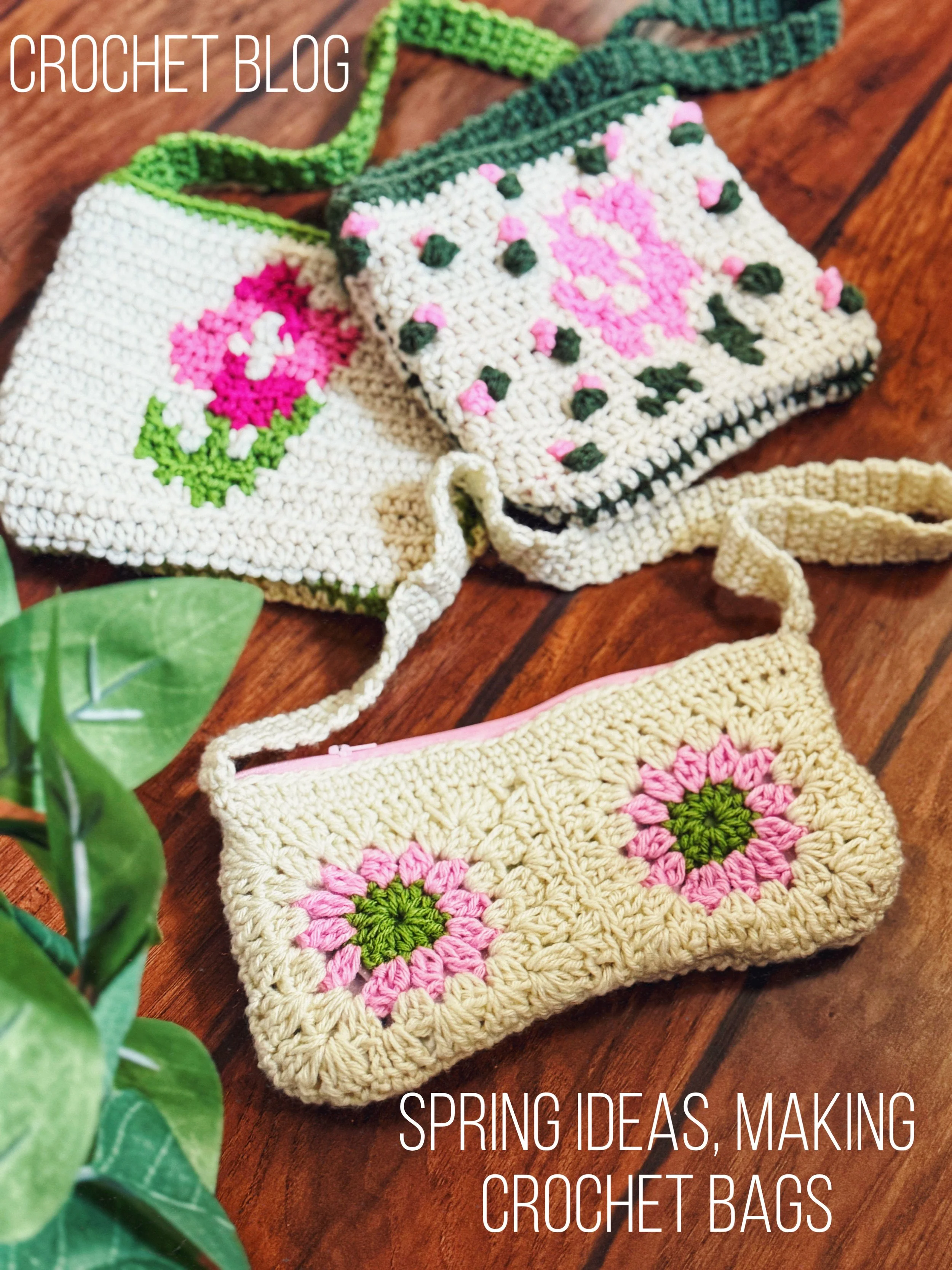 Spring Ideas, Making Crochet Bags