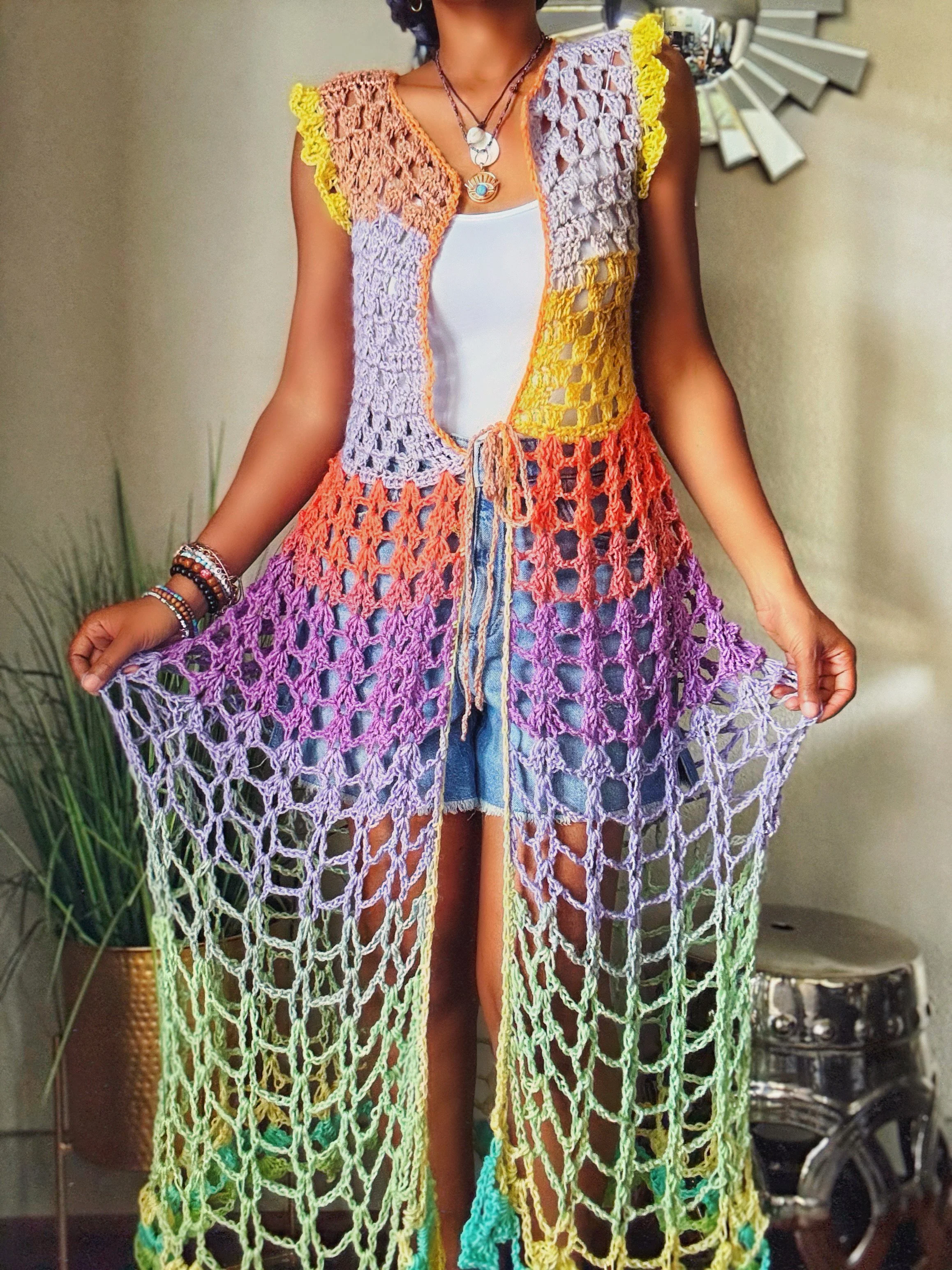 The Carnival Crochet Cardigan.