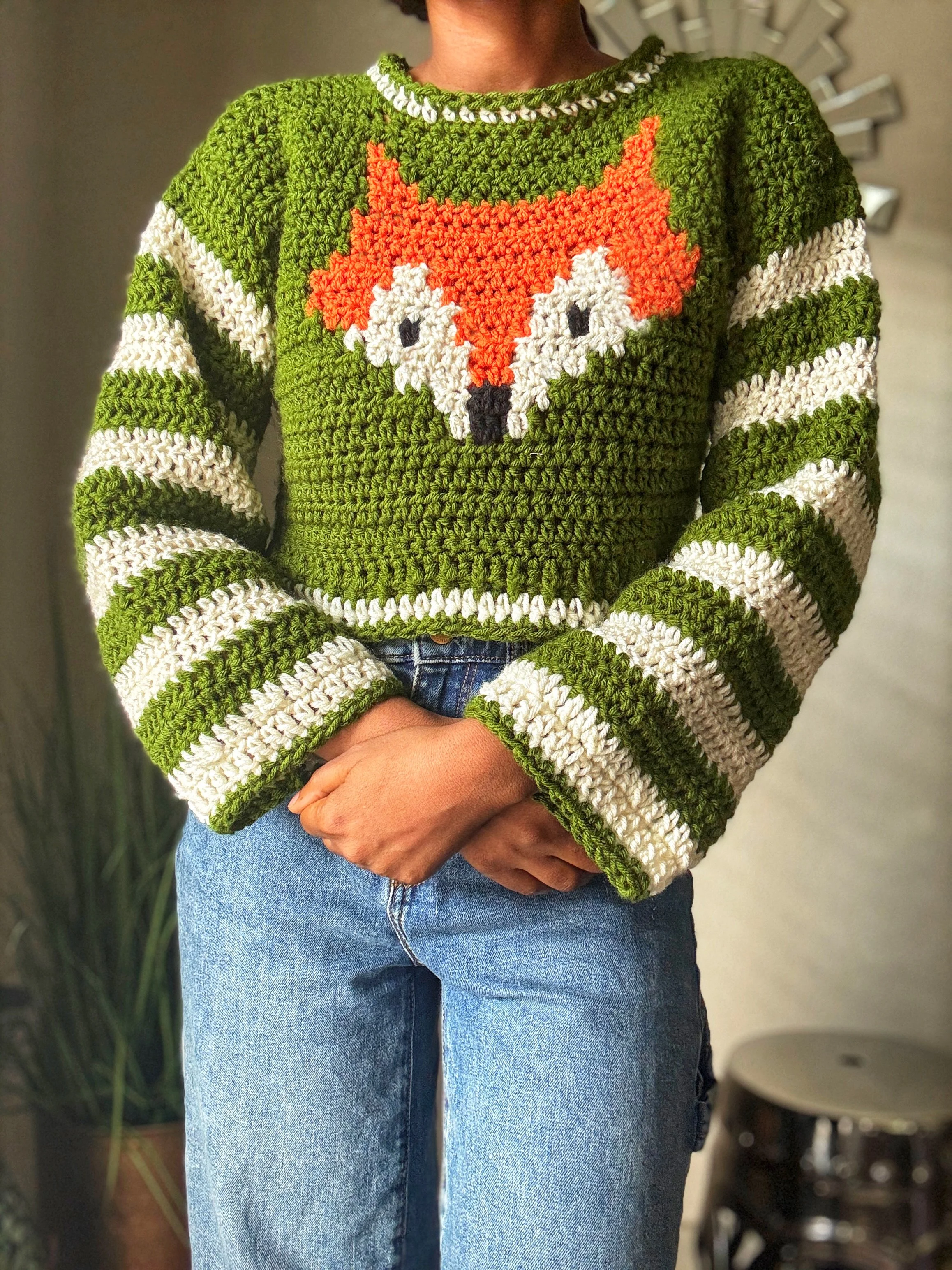 The Foxy Browne Crochet Top Pattern. Digital Crochet Pattern.