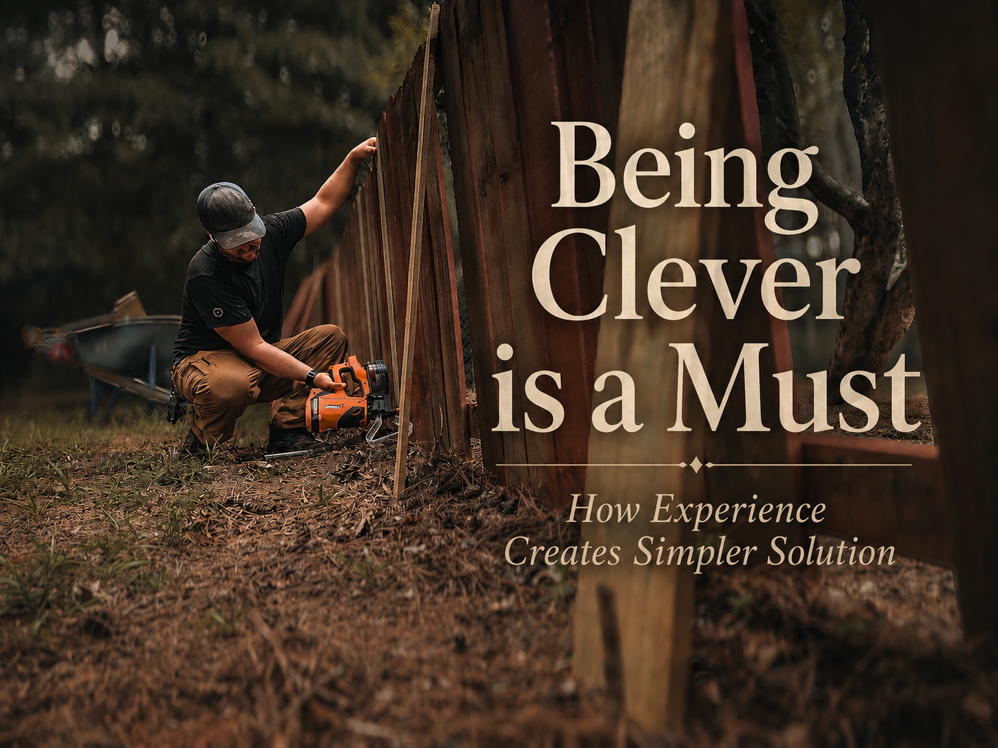 Being Clever Is a Must