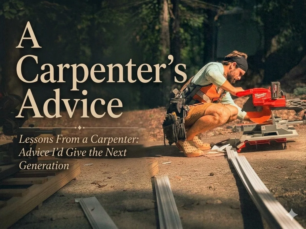 A Carpenter’s Advice