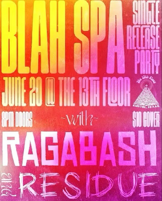 Josh, Natalie, and Levi are playing with pals @blahspa this thursday!