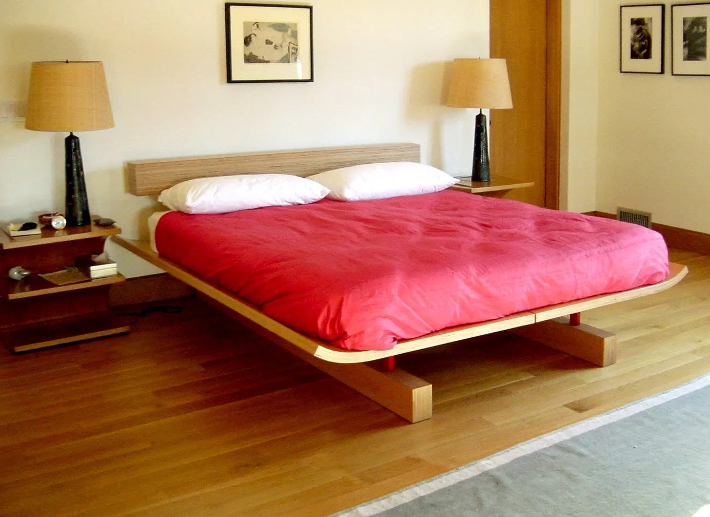 Maple Laminate Bedroom Set