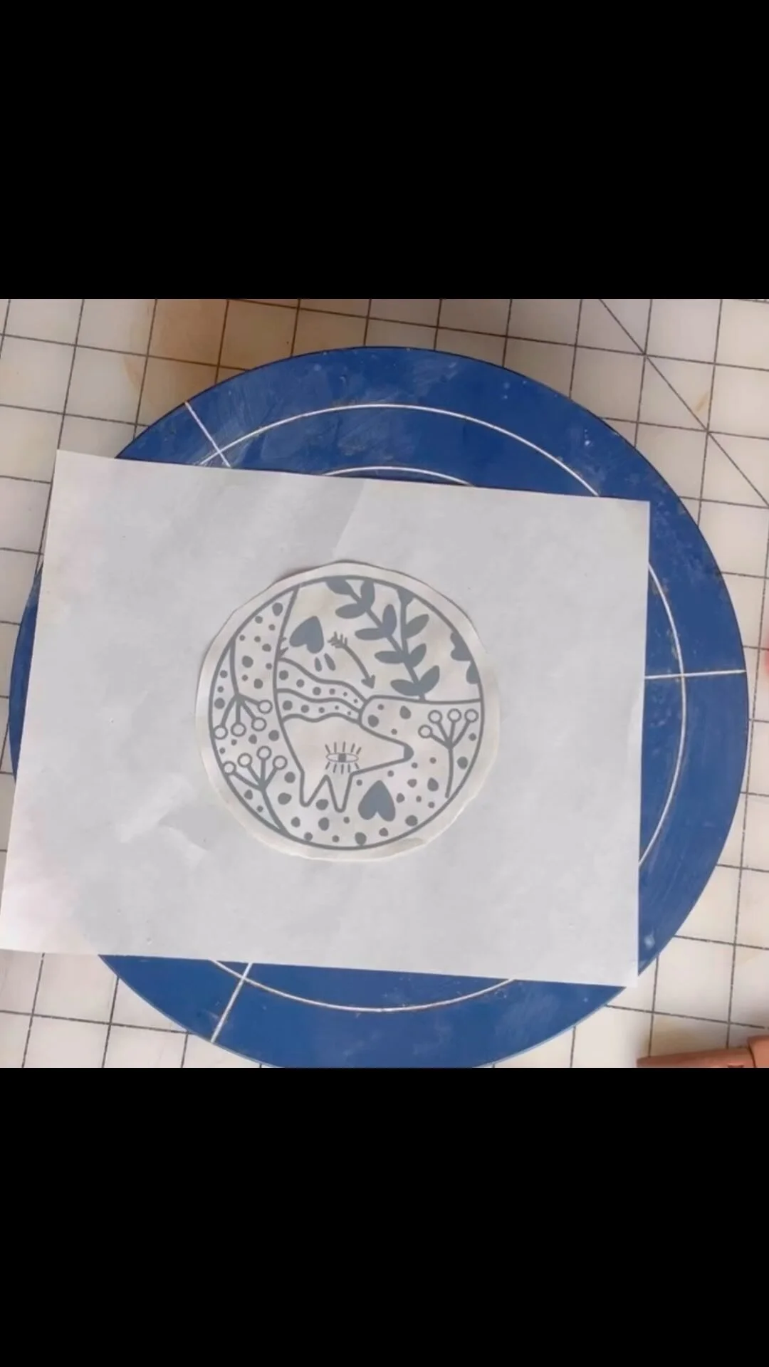 Newsprint Underglaze Transfers