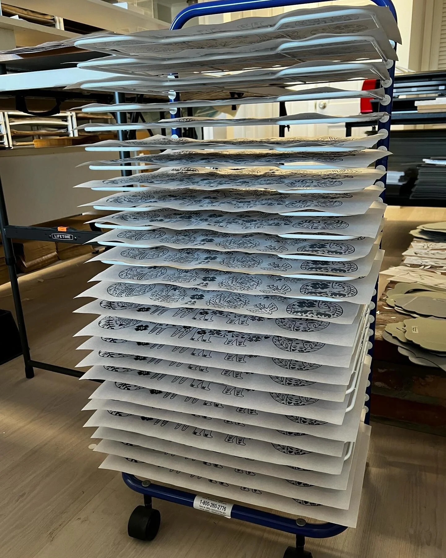 Newsprint Underglaze Transfers