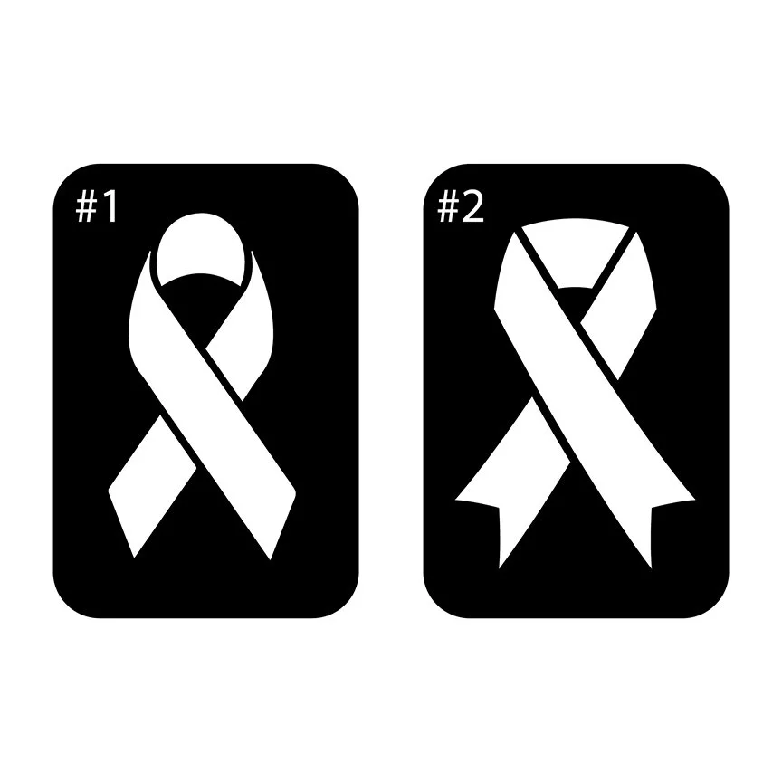 Breast Cancer Awareness Ribbon Stencil — Plum Island Transfers breast-cancer-awareness-ribbon-stencil-plum-island-transfers