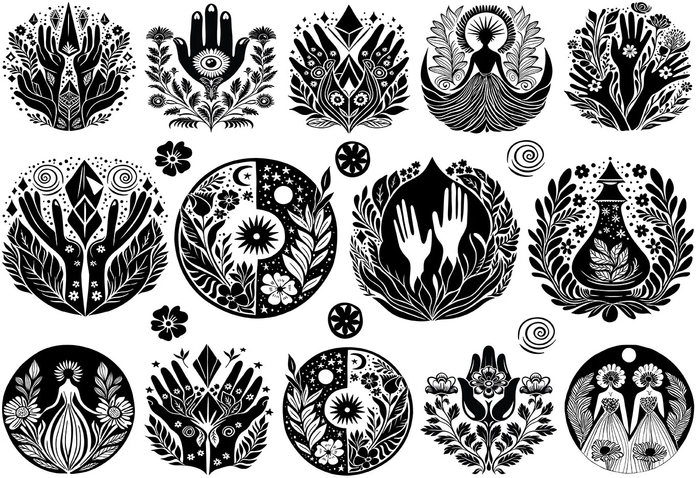 Underglaze Transfer - Celestial Spring