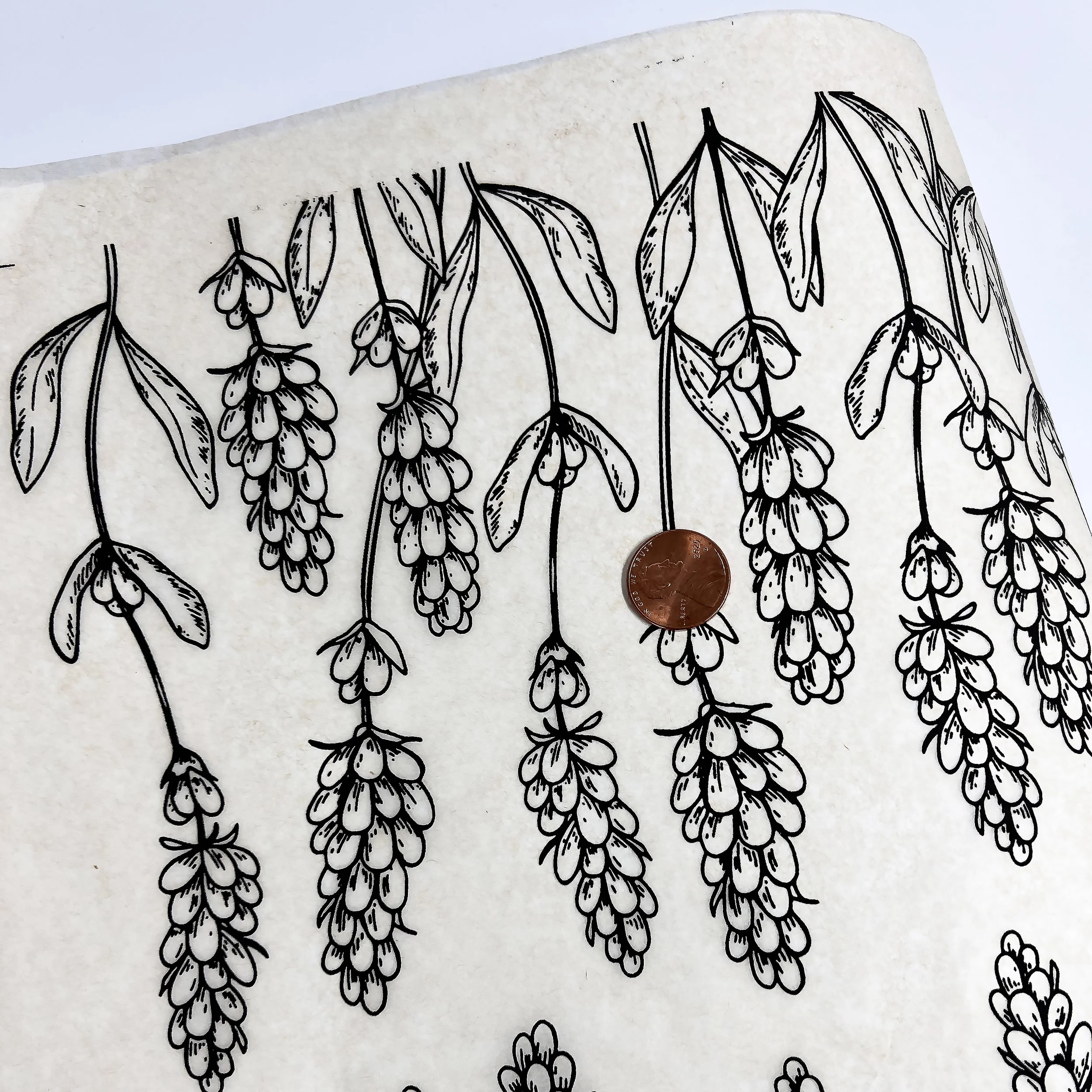 Underglaze Transfer - Just Lavender