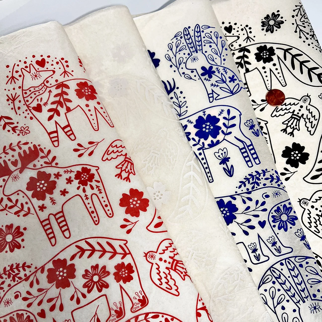 Underglaze Transfer - Scandinavian Animals