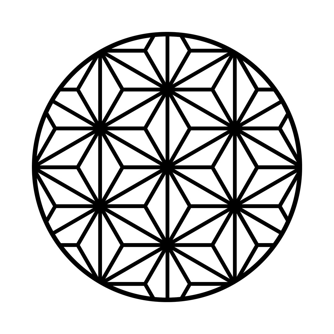 Nautical Stars Round Stencils