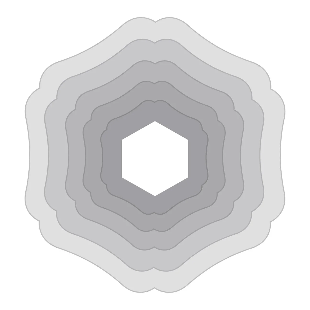 Hexagon Petal Rim Templates