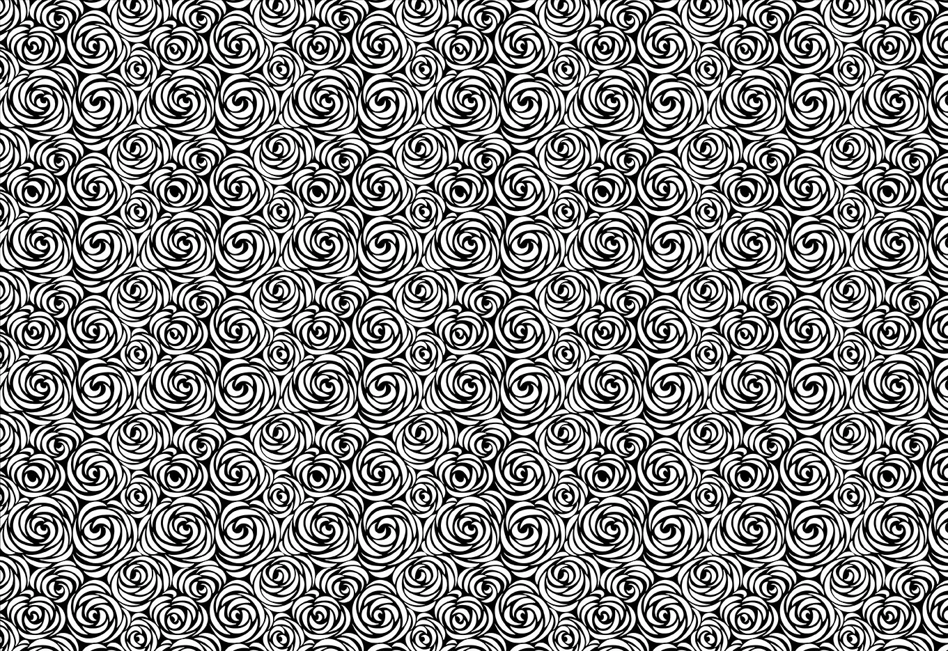 Underglaze Transfer - Rose Swirls