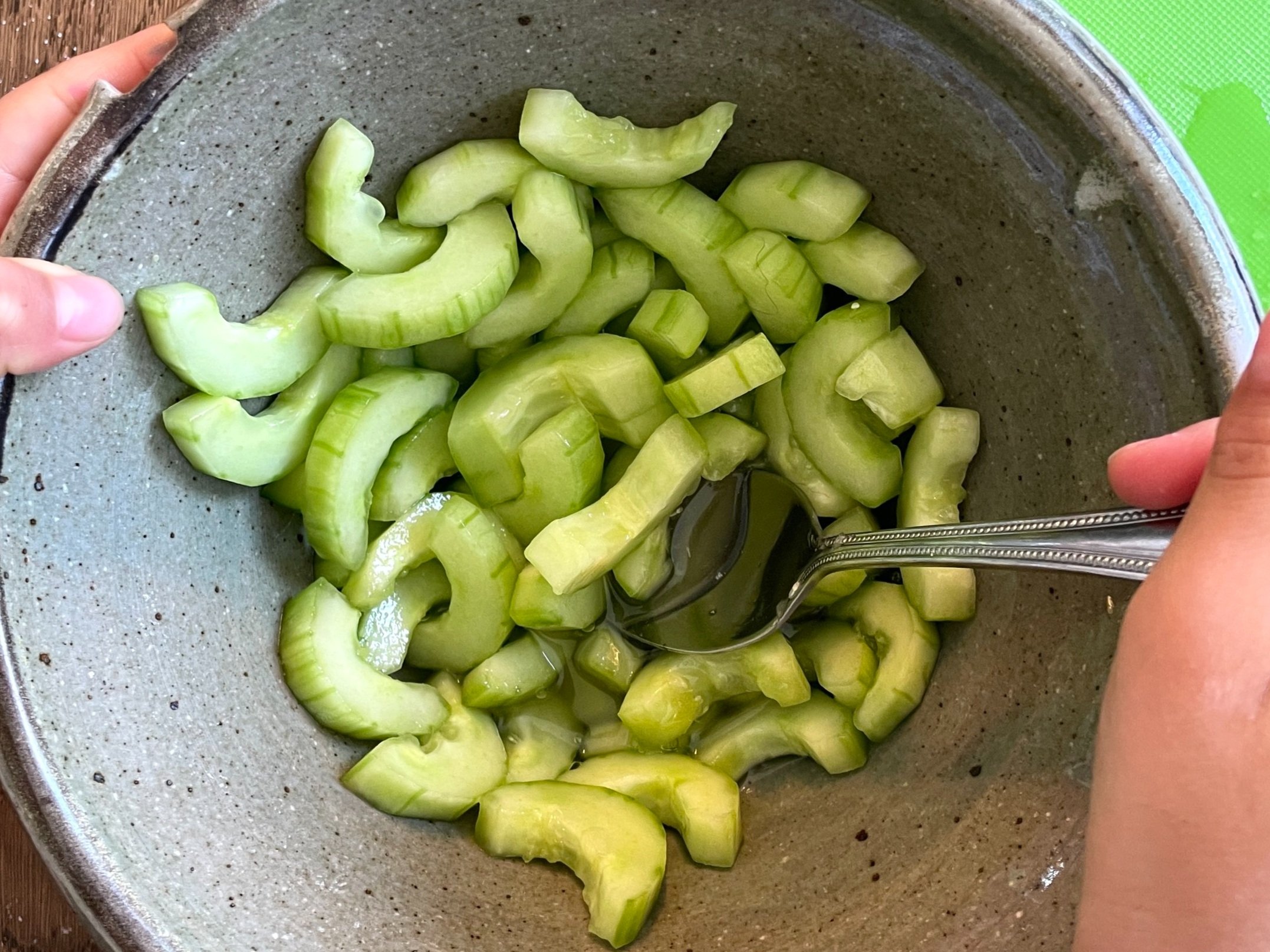 Sweet and Sour Cucumbers
