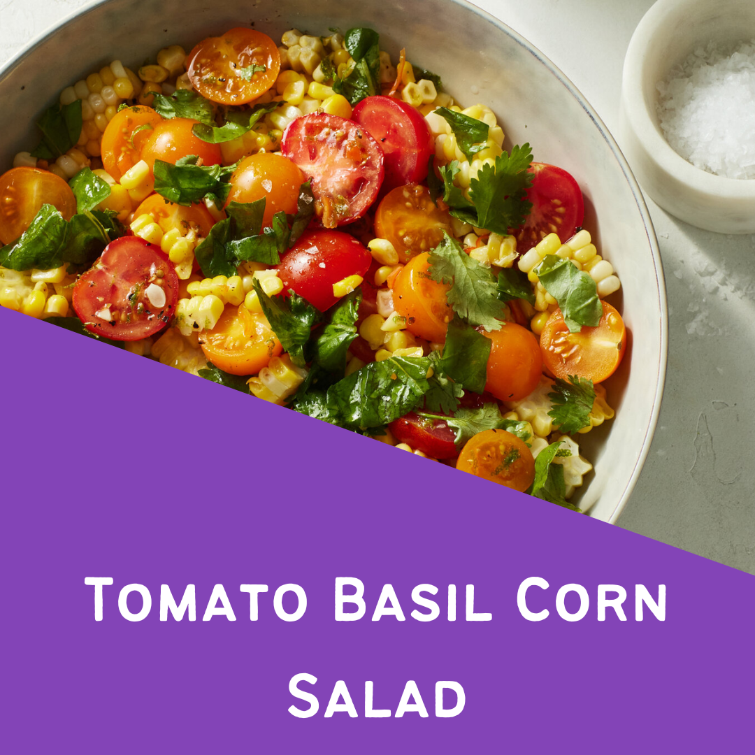 Tomato Basil Corn Salad