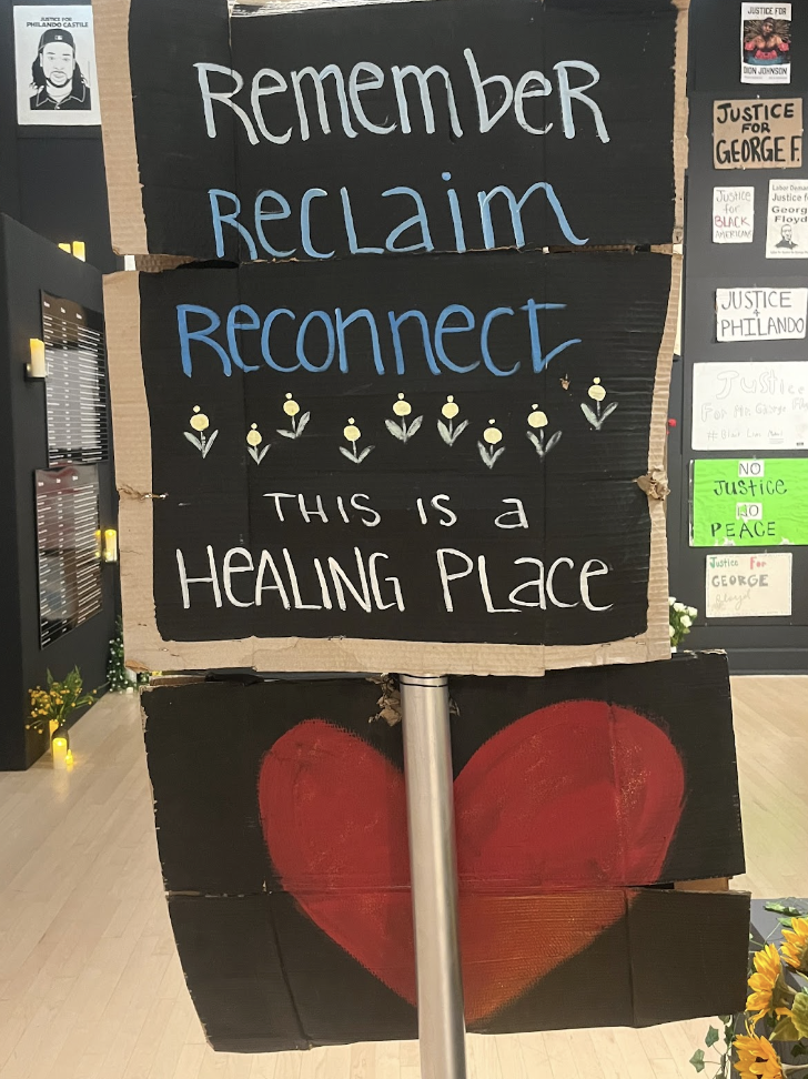  “Remember, Reclaim, Reconnect.&nbsp; This is a Healing Place.” 