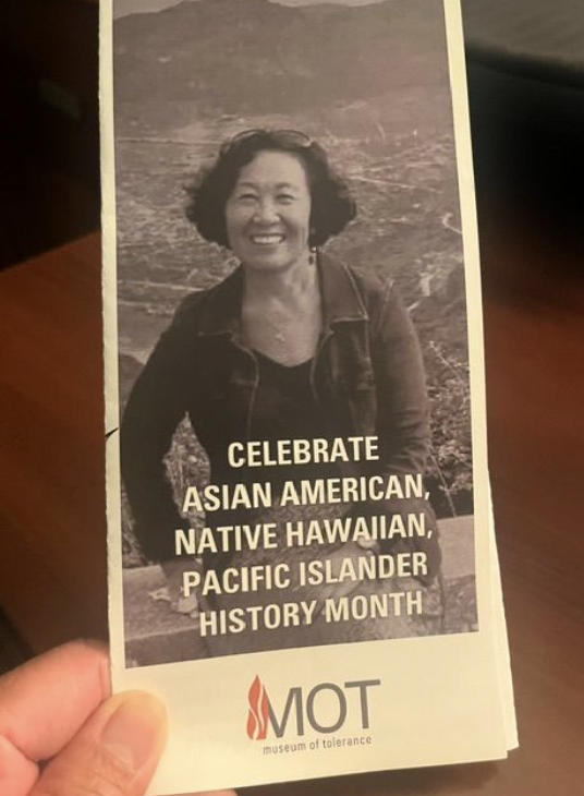Museum of Tolerance, Century City: Great Supporters of ALL American Stories and mine! 