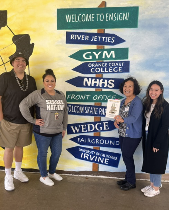 At Ensign Middle School: Go SeaBees! 