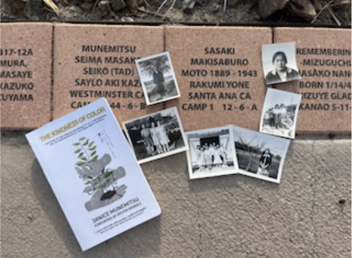 Remembering my family at Poston AZ “Camp” Memorial! 