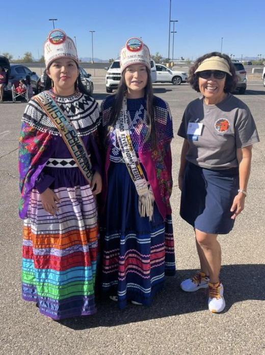 Learning the culture of Native Americans, Poston AZ 