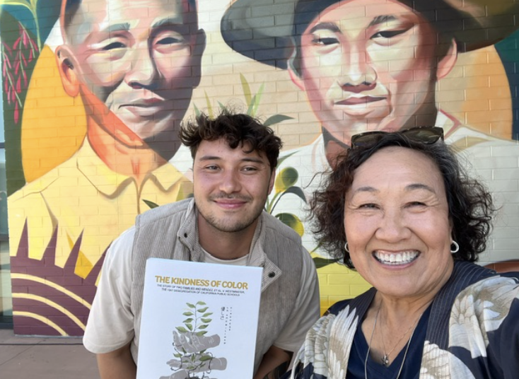 With Influential Walls owner/muralist Derrick Diza!  