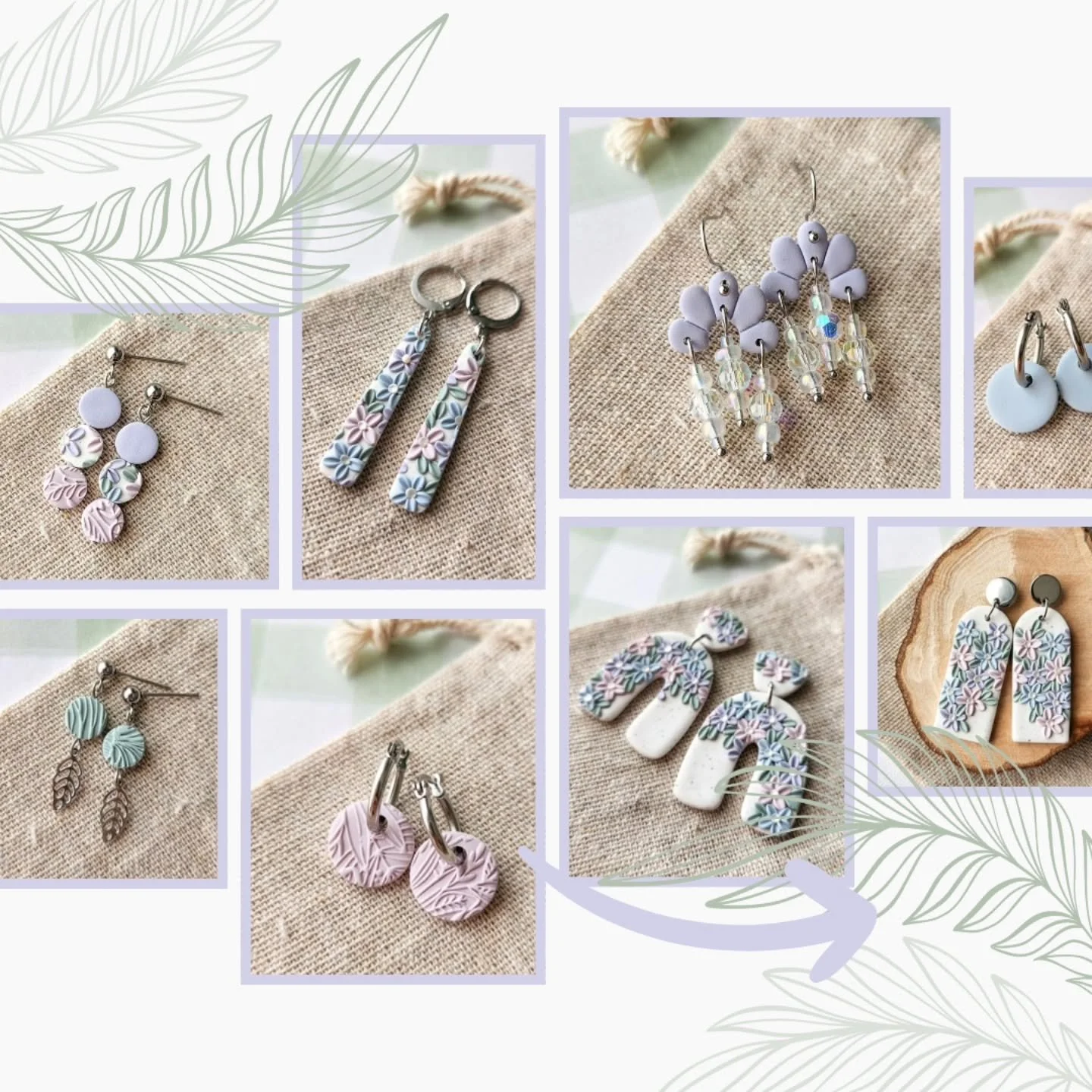 Last week you got the Spring Collection, and this week brings something new too✨️

But I'll tell you more about that tomorrow...

#polymerclaynz #polymerclayartist #handmadeinnz #nzmadejewellery #madeinnz