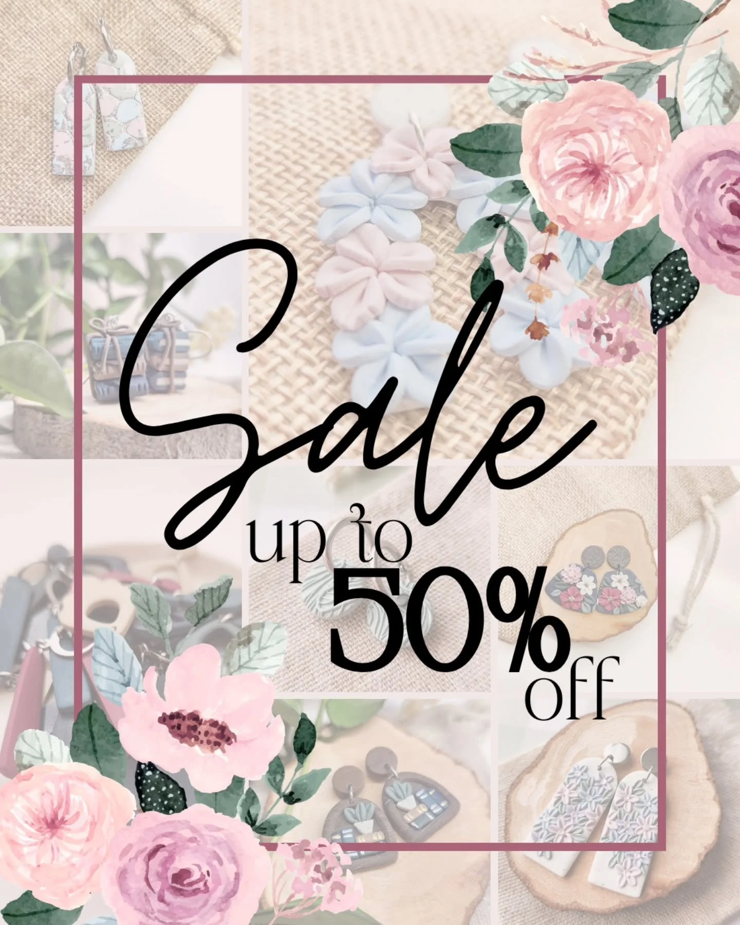 Surprise! I have (rather impulsively) decided to have a sale!

I dont know about you, but just existing feels expensive at the moment 😅, so while everything else goes up 📈, it seemed like a good time for things here to go down 📉, even if only for 