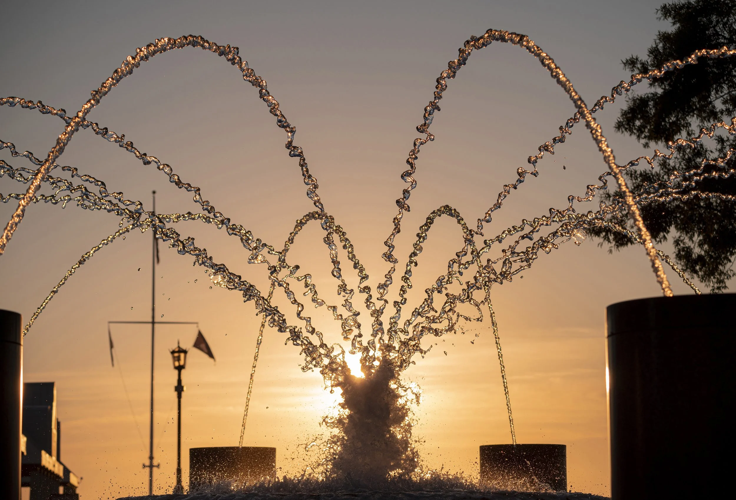 L88 Charleston Fountain Sunrise