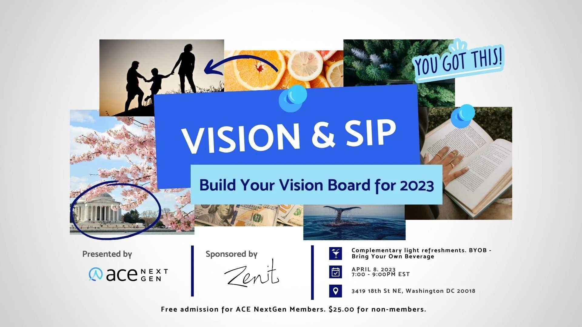 Vision and Sip: Build Your Vision Board for 2023