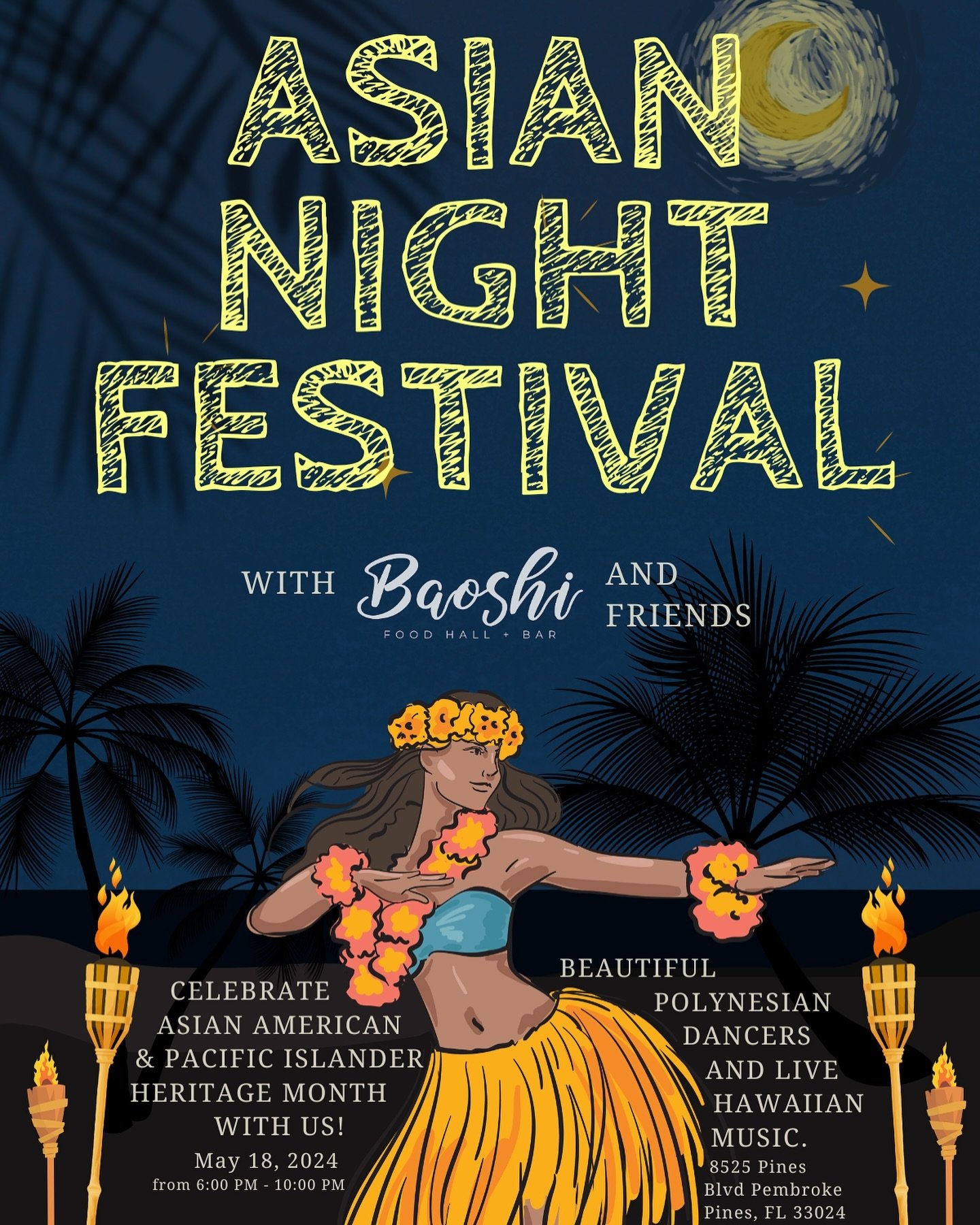 This is gonna be an amazing May as we celebrate Asian American &amp; Pacific Islander Heritage Month! 🥳

Join us and our friends @polyproud @baoshifoodhall @baoshibar @templestreeteatery @bobastreetboca @gangnamchikn @pokeog @lutongpinoyfilipinocuis