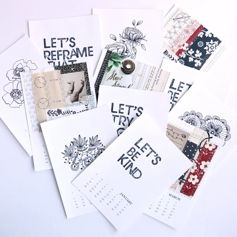 Printable Calendars for Artists — The Handcrafted Story