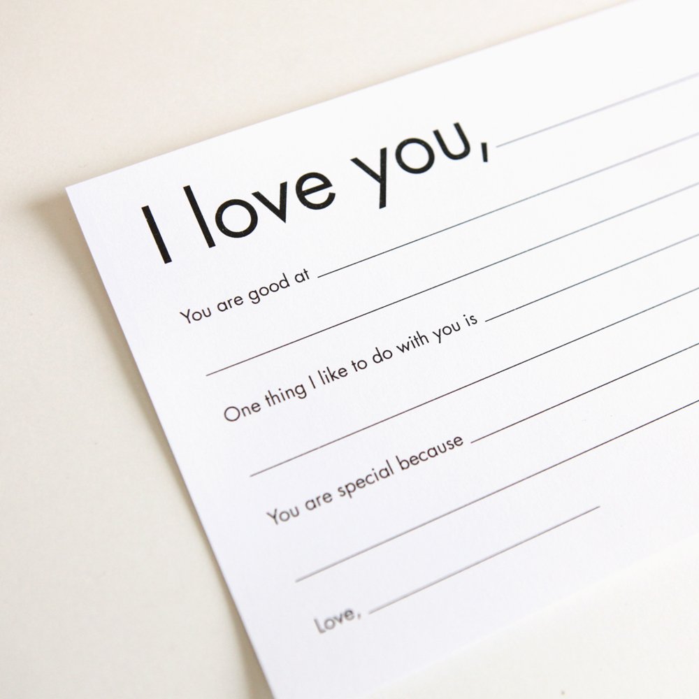 I Love You Card Interview Card — The Handcrafted Story