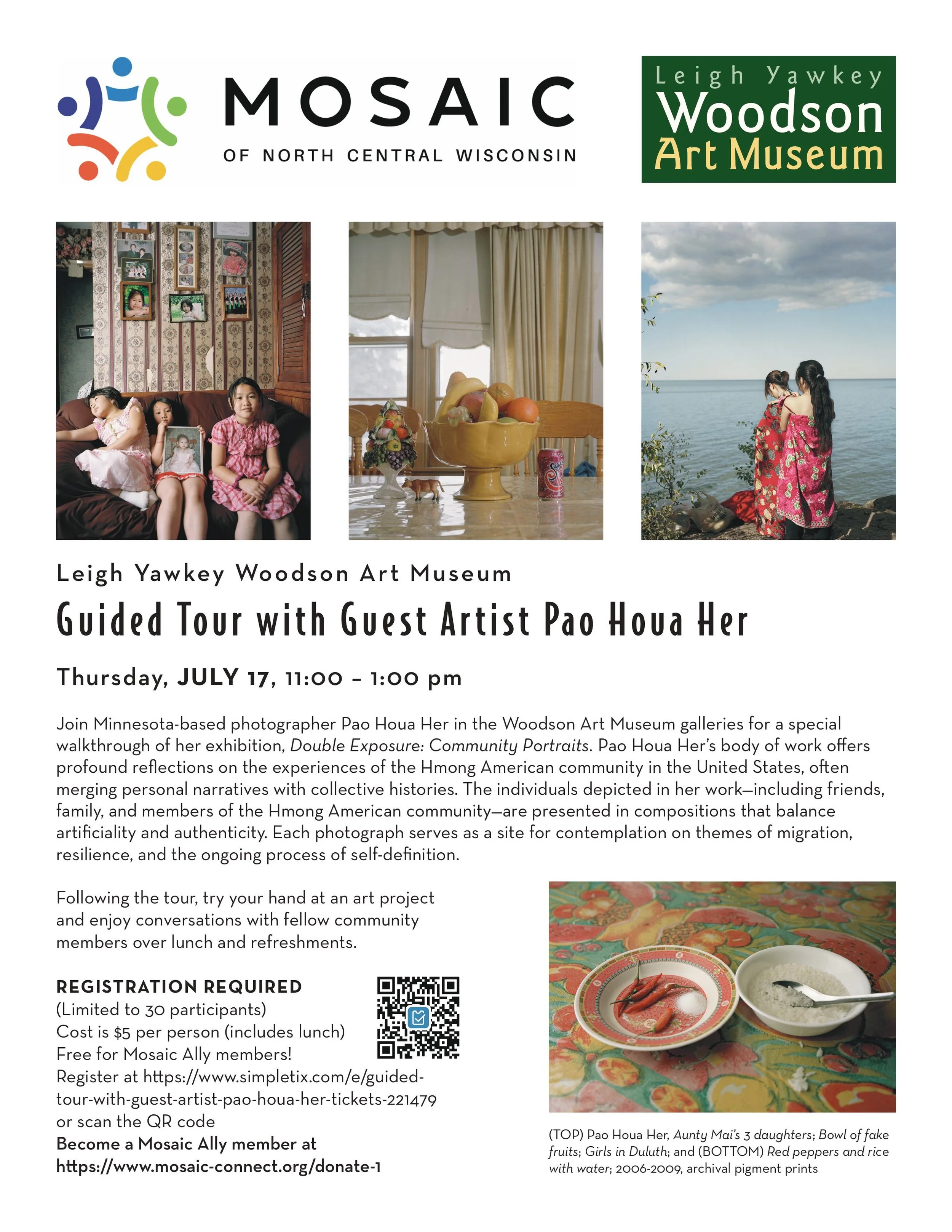 Guided Tour with Guest Artist Pao Houa Her