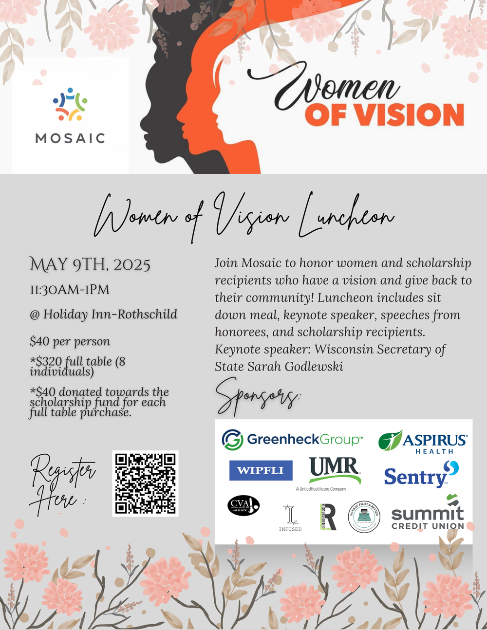 Women of Vision — MOSAIC of North Central Wisconsin