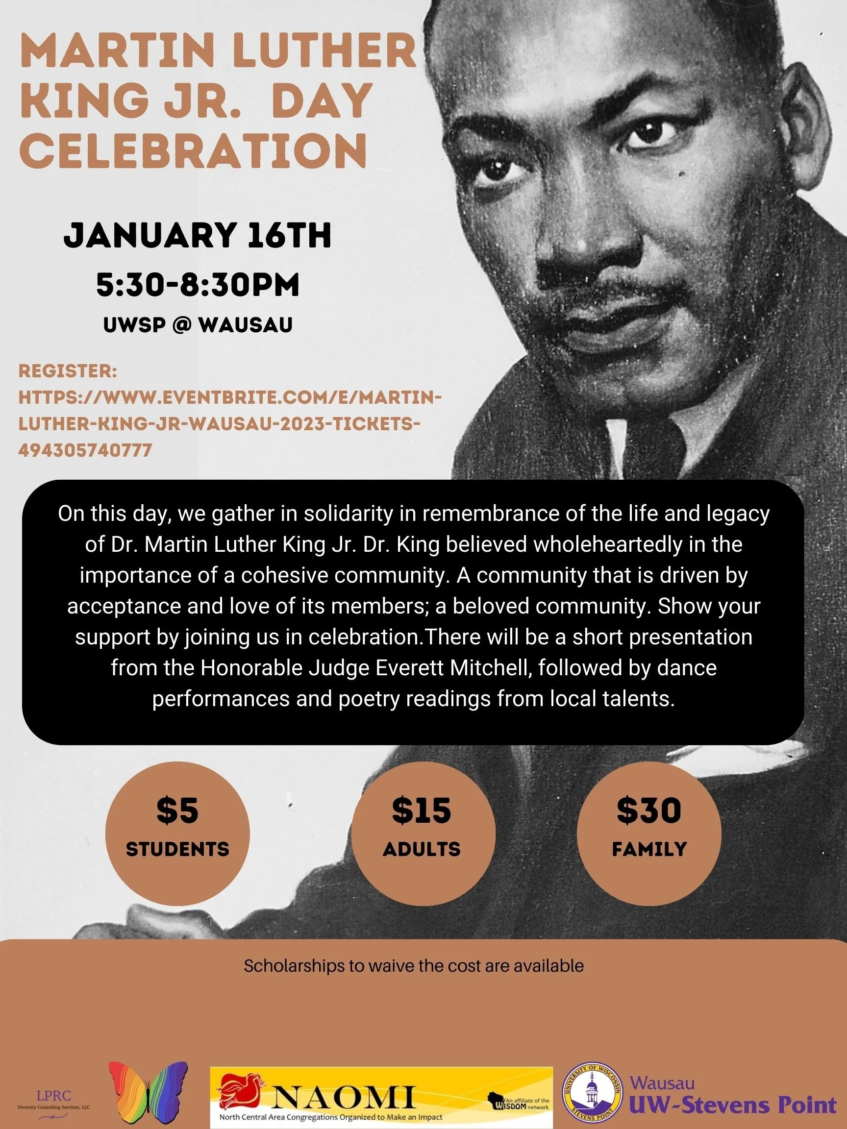 Community Event - Martin Luther King Jr. Day celebration — MOSAIC of ...