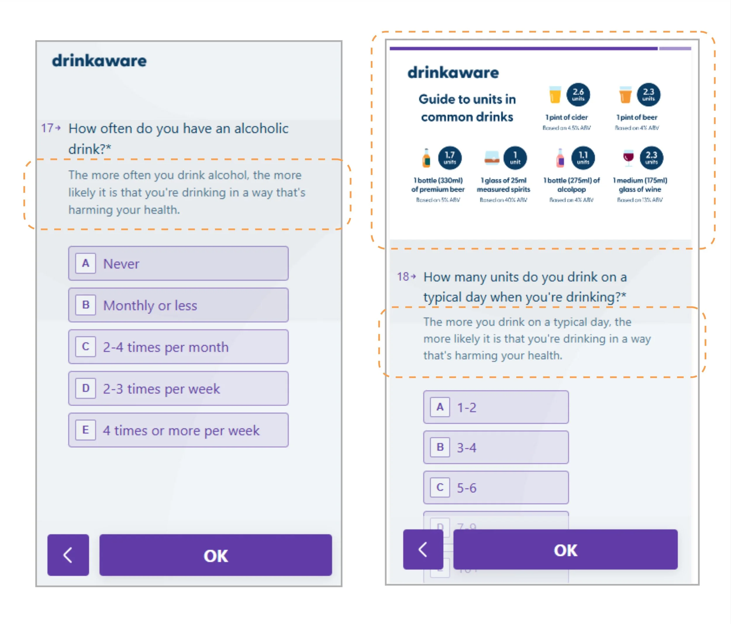 Supplementary information to help answer questions
