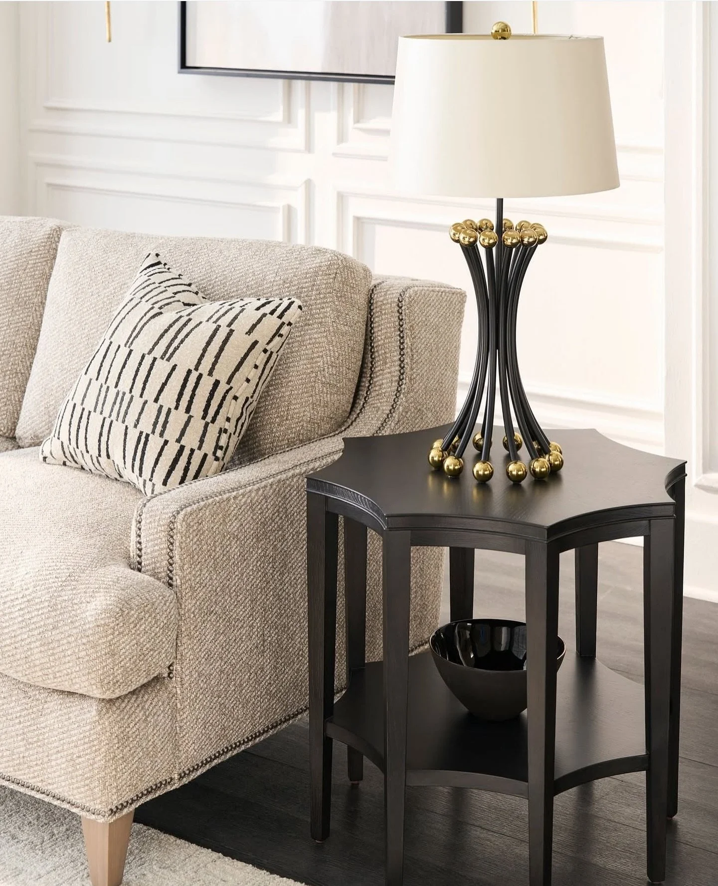 Accents tables are the quiet heroes of a living room 🙌 

Pictured: Helena End Tables by @fairfieldchair 

Whether holding your favorite book or cocktail, they bring convenience to your space with a look that complements your other furniture. ⁠

Avai