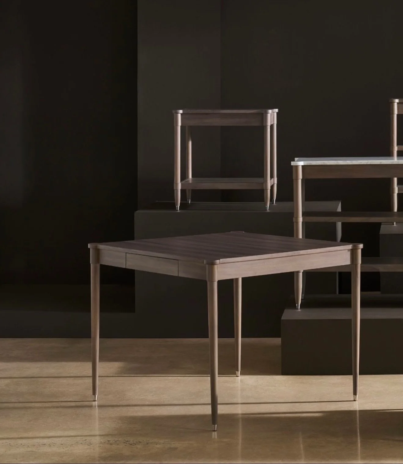 If tables could talk, what would they say? 🔮 These Freya tables from @fairfieldchair will keep your secrets for the rest of time. 

Available at @whitneyevansltd 
Located at the @denverdesigndistrict
595 S. Broadway, Suite 109w
Denver, Colorado 8020