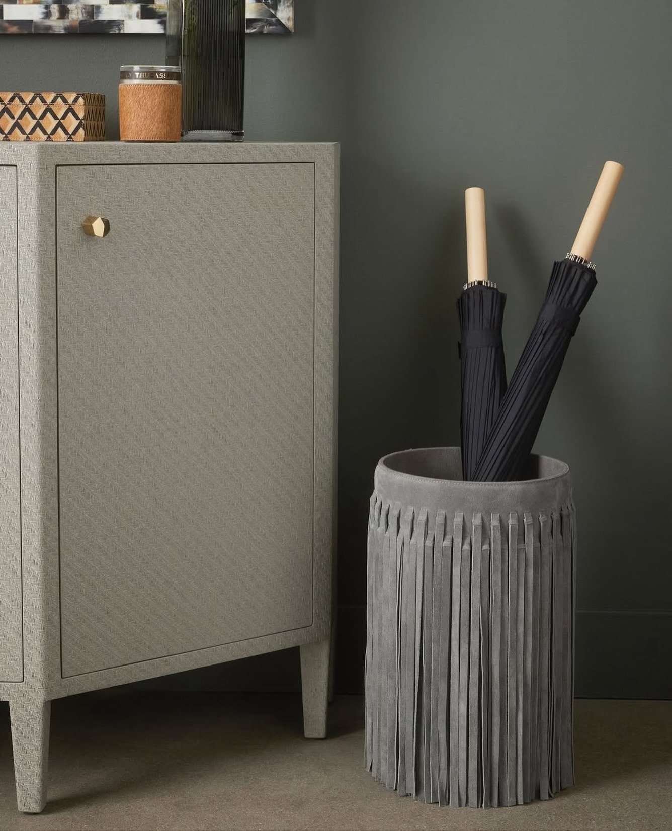 Fringe that completes the look 😍 The Catano umbrella by @pigeonandpoodle stand adds a playful elegance and a curated, elevated touch to every entryway.

Available at @whitneyevansltd
Located at the @denverdesigndistrict
595 S. Broadway, Suite 109w
D