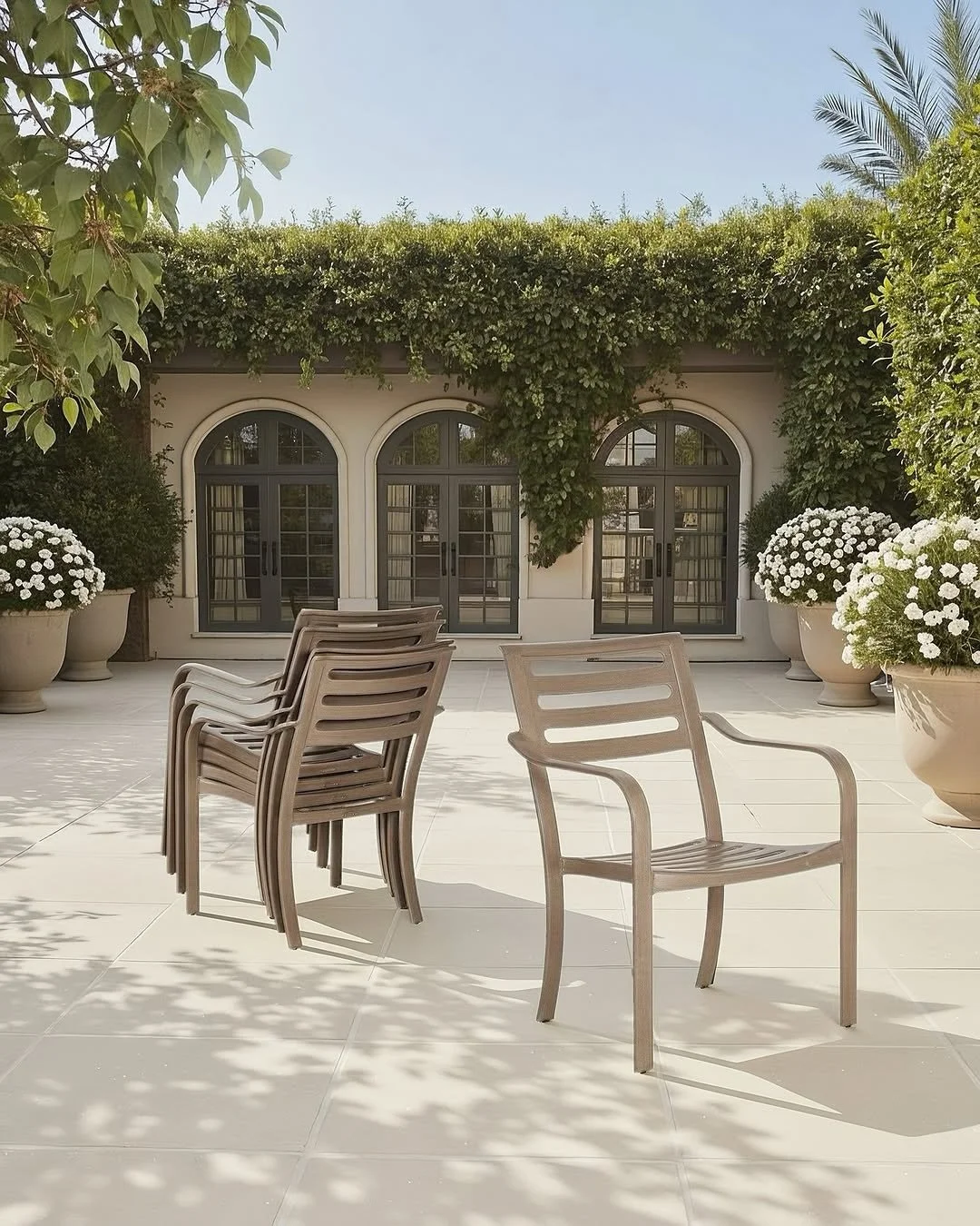 Built for beauty and endurance, the Fortuna Collection by @castelleluxury brings sophistication and stackable convenience to every commercial setting. 

AND @castelleluxury is included in our Annual Outdoor Sale! Take an additional 10% OFF Designer N