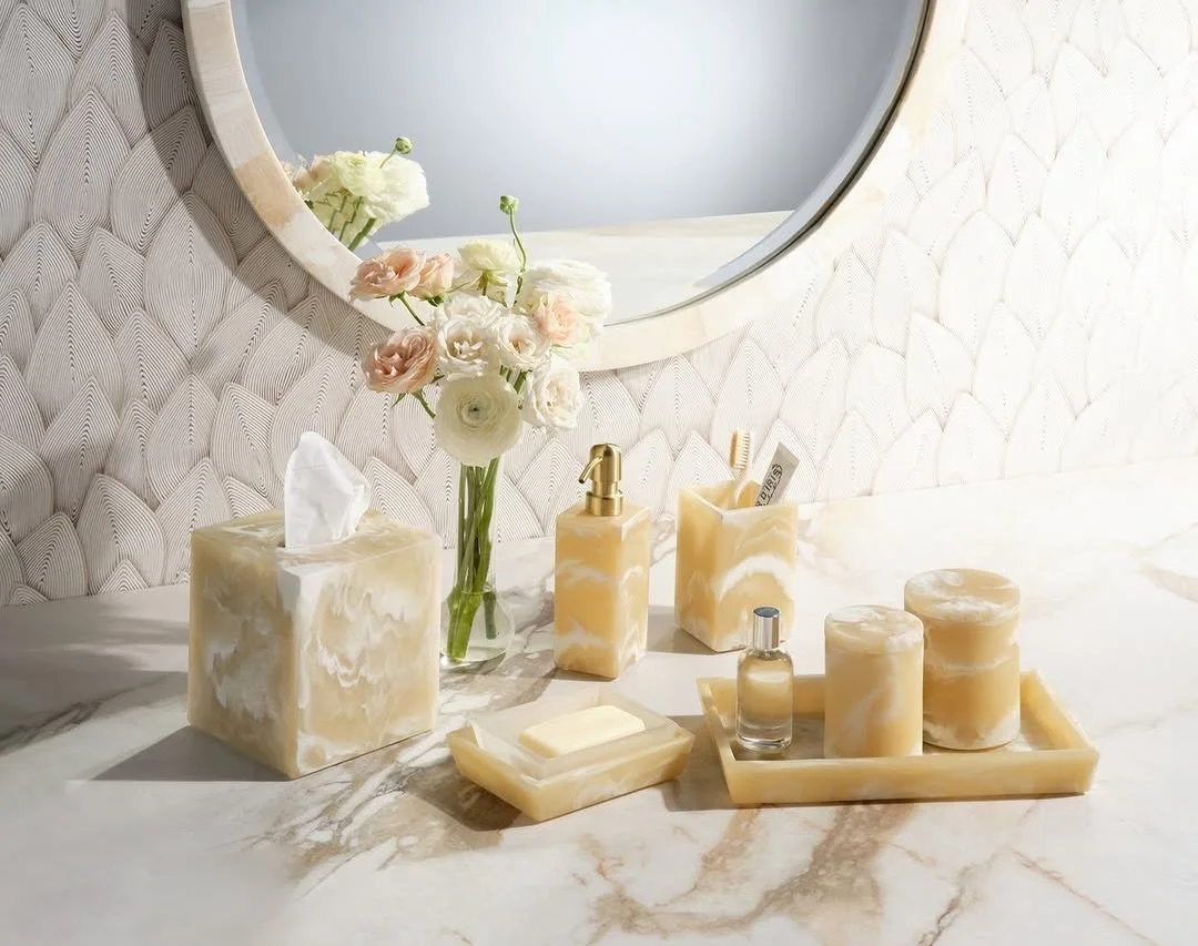 Elevating the everyday, one detail at a time with the Duluth bath collection from @pigeonandpoodle. 

Available at @whitneyevansltd
Located at the @denverdesigndistrict
595 S. Broadway, Suite 109w
Denver, Colorado 80209
1(303)777-1886

#interiordesig