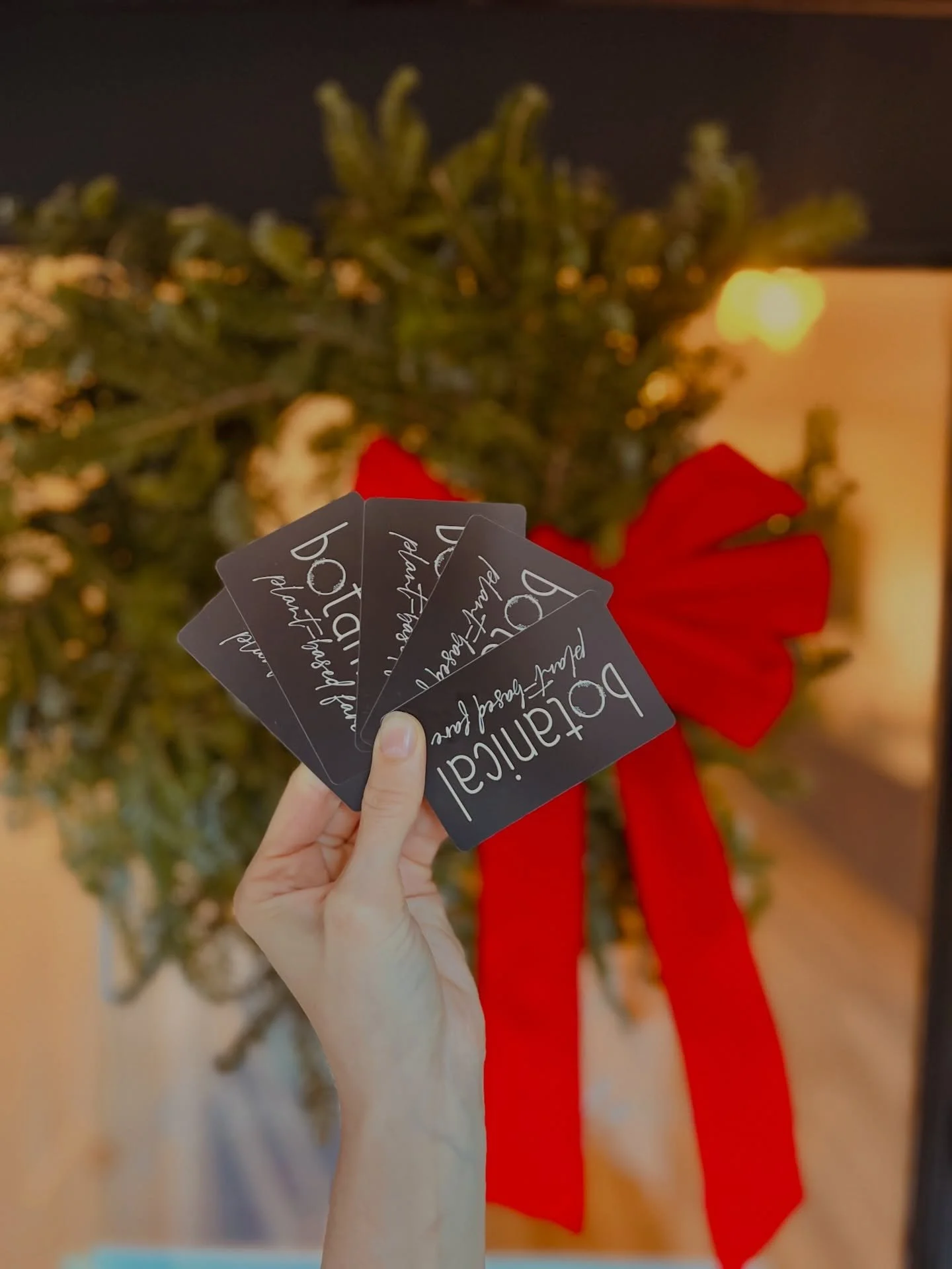 ONE WEEK UNTIL CHRISTMAS! If you haven&rsquo;t finished your shopping yet, we suggest building your own botanical gift card + merch combination gift 🤭🎁🙈